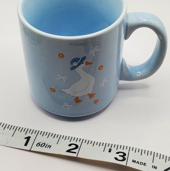 💙 Goose 💙 Mini Expresso Mug Grannycore Cottagecore - Picture 3 of 3
